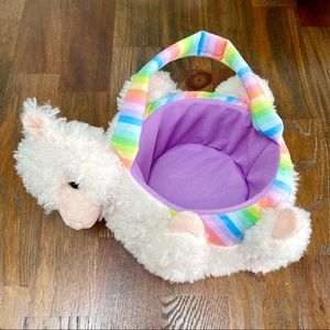 Llama Rainbow Kids Basket Bin Storage
